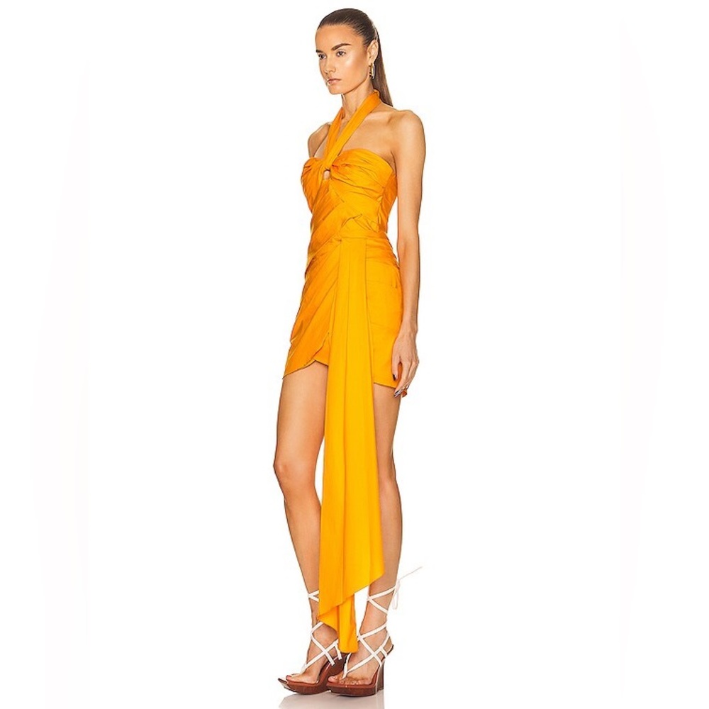 JOHANNA ORTIZ - SOAK UP THE SUN COTTON-BLEND POPLIN MINI DRESS - Picture 7 of 9